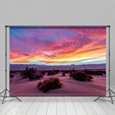 Lofaris Desert Gobi Beautiful Sunset Photography Backdrop